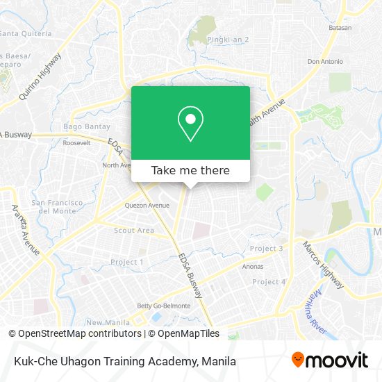 Kuk-Che Uhagon Training Academy map