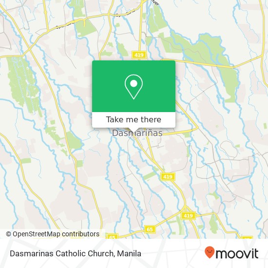Dasmarinas Catholic Church map