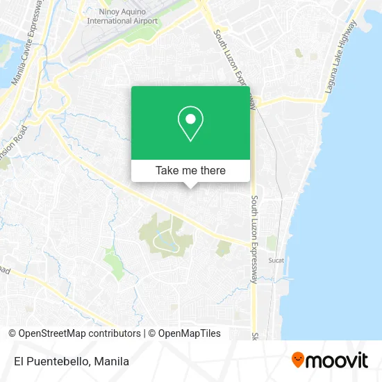El Puentebello map
