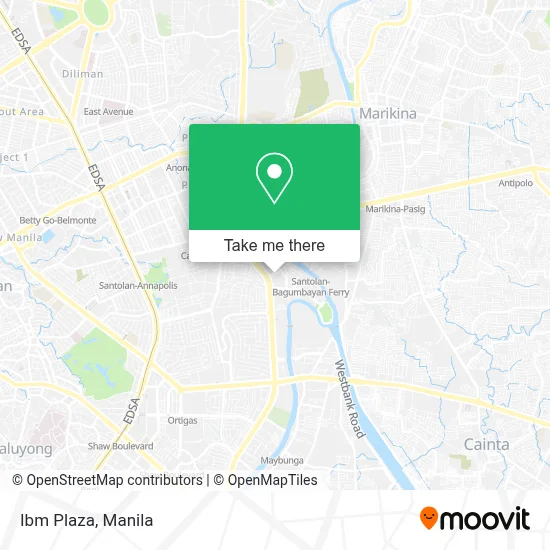 How to Get to Ibm Plaza in Quezon City by Bus or Train?