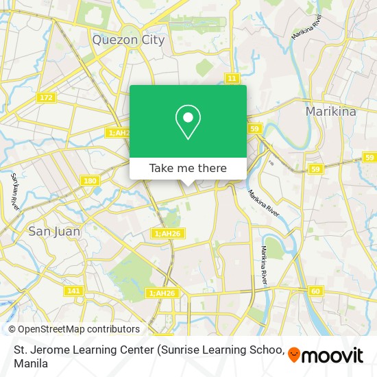 St. Jerome Learning Center map