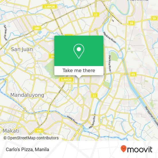 Carlo's Pizza map