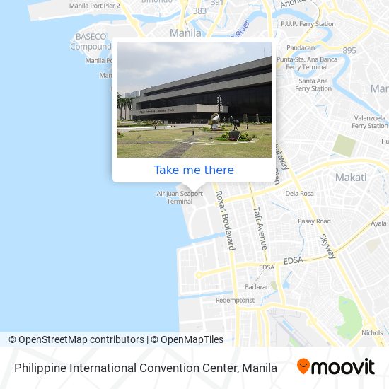 Philippine International Convention Center map