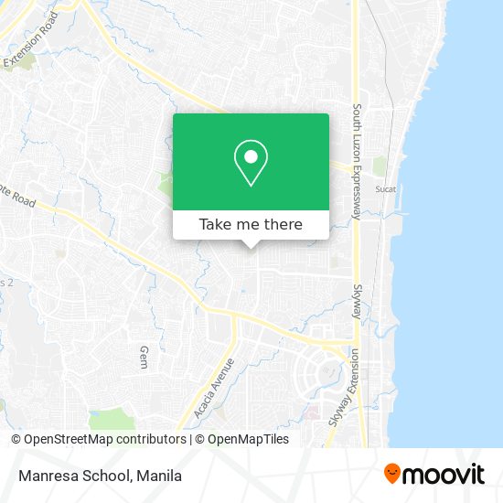 Manresa School map