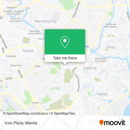 Icon Plaza map