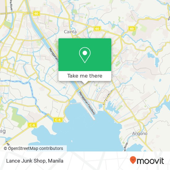 Lance Junk Shop map