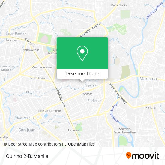 Quirino 2-B map