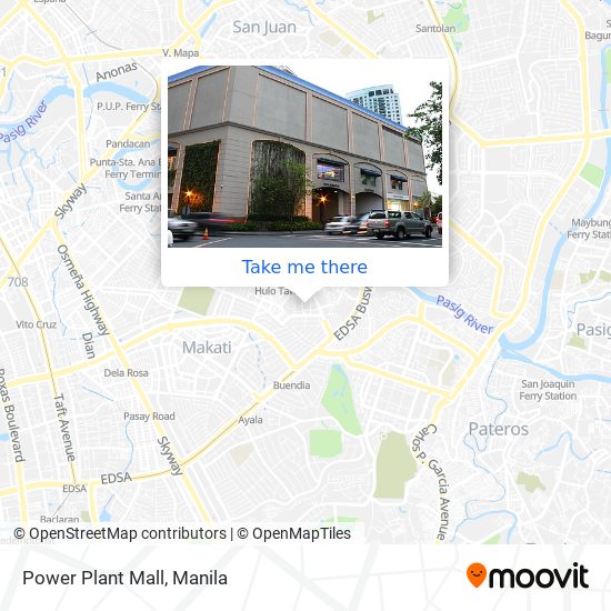 Power Plant Mall map