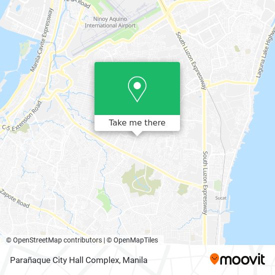 Parañaque City Hall Complex map