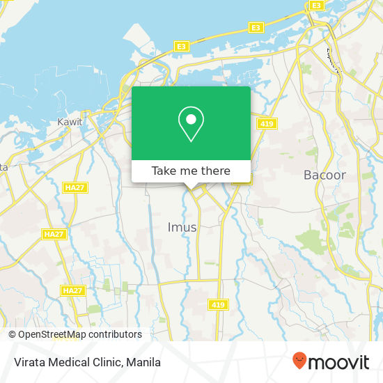 Virata Medical Clinic map