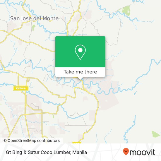 Gt Bing & Satur Coco Lumber map