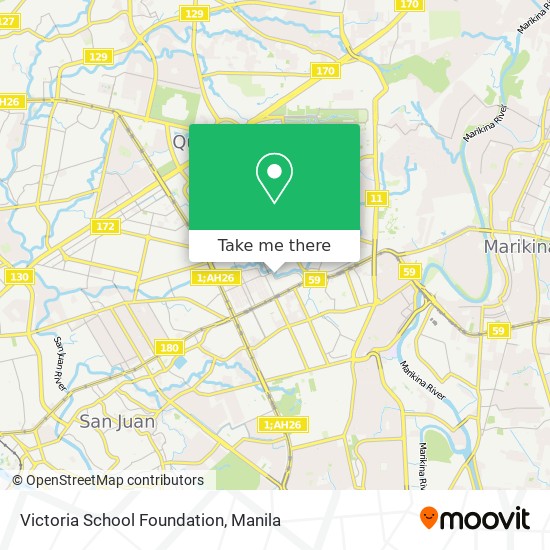 Victoria School Foundation map