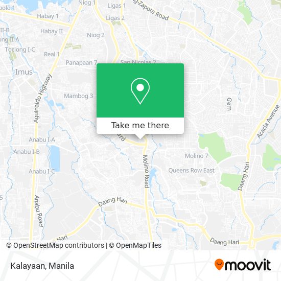 Kalayaan map