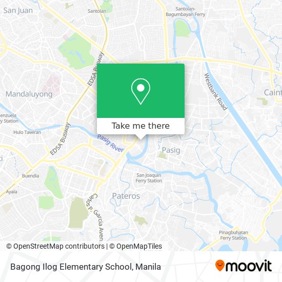 Bagong Ilog Elementary School map