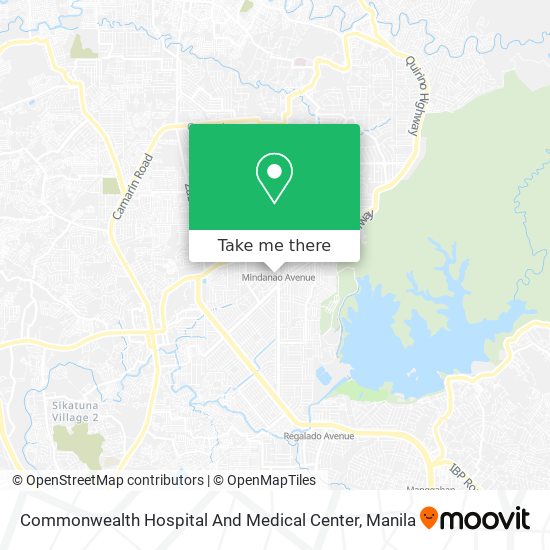 Commonwealth Hospital And Medical Center map