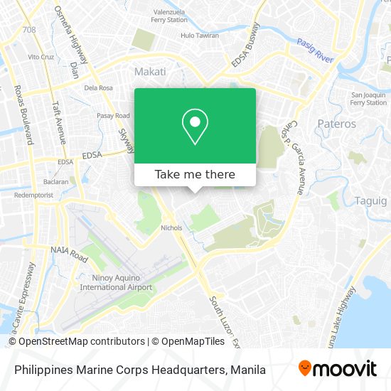 Philippines Marine Corps Headquarters map