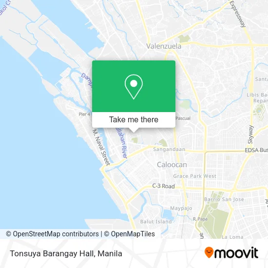 Tonsuya Barangay Hall map
