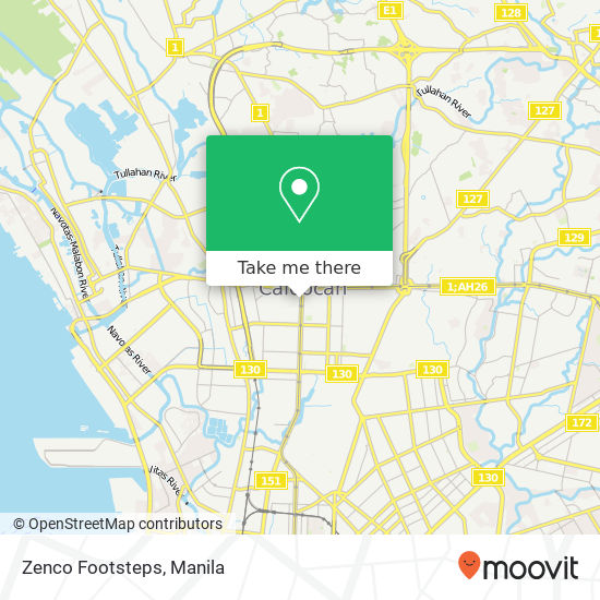 Zenco Footsteps map