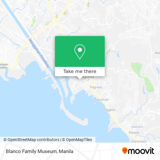 Blanco Family Museum map
