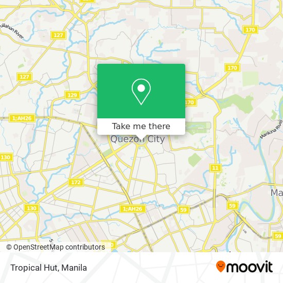 Tropical Hut map