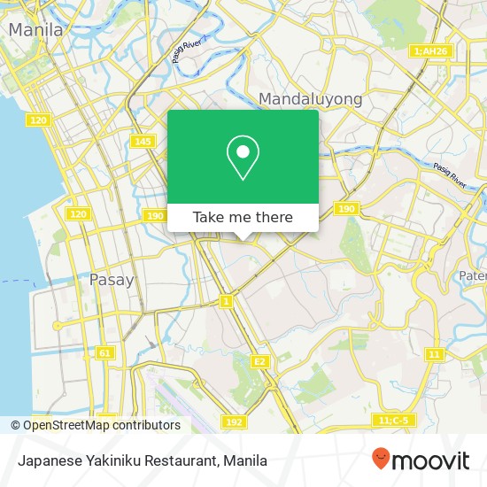 Japanese Yakiniku Restaurant map