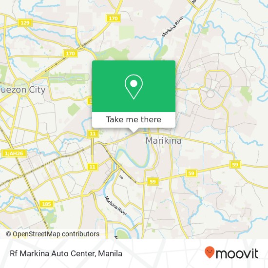 Rf Markina Auto Center map