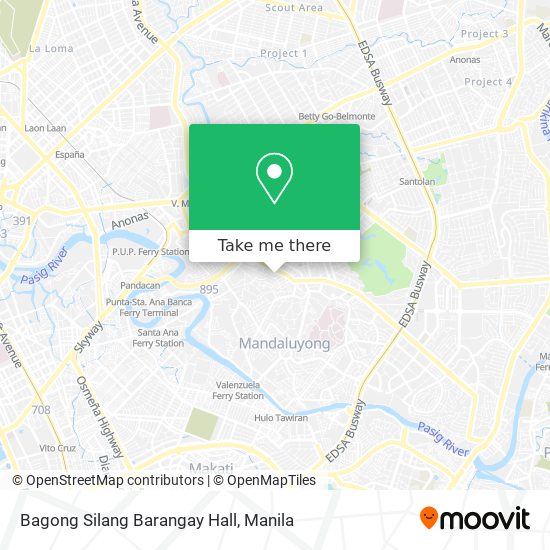 Bagong Silang Barangay Hall map