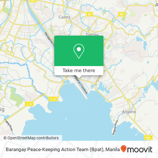 Barangay Peace-Keeping Action Team (Bpat) map