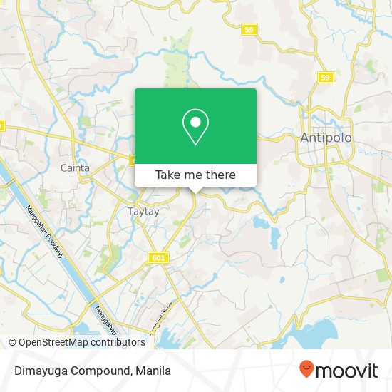 Dimayuga Compound map