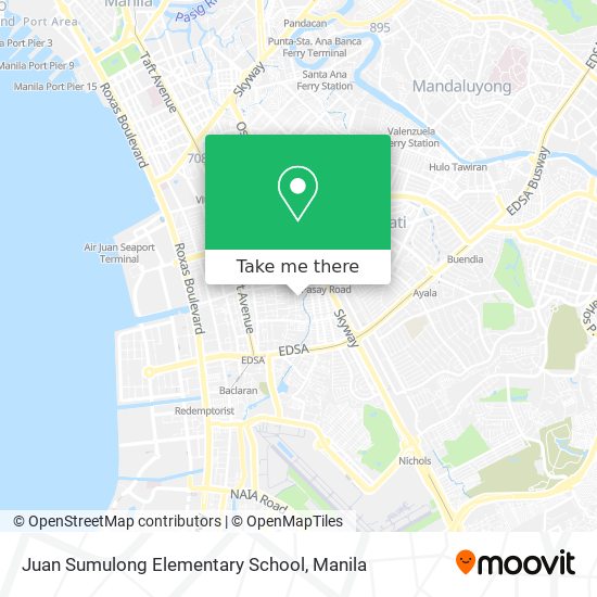 Juan Sumulong Elementary School map