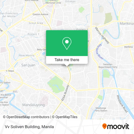 Vv Soliven Building map