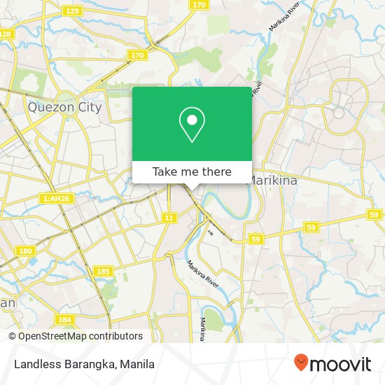 Landless Barangka map