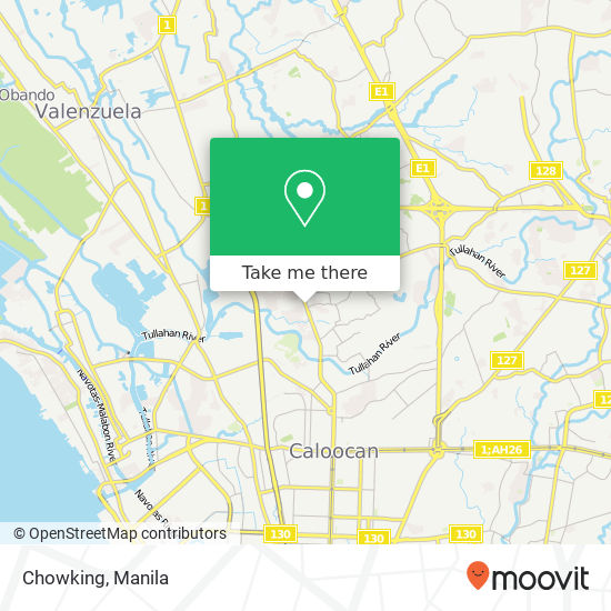 Chowking map