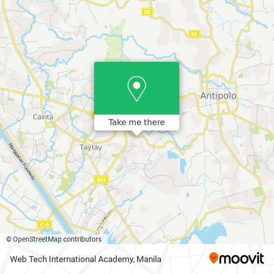 Web Tech International Academy map