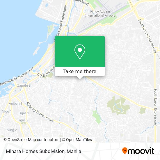 Mihara Homes Subdivision map