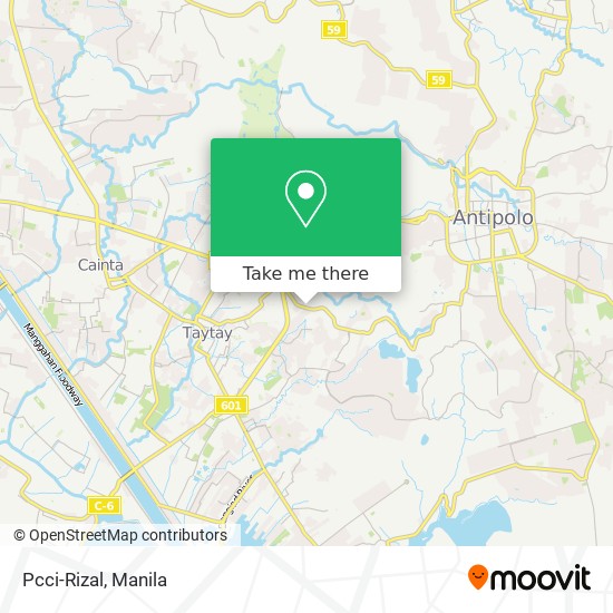 Pcci-Rizal map