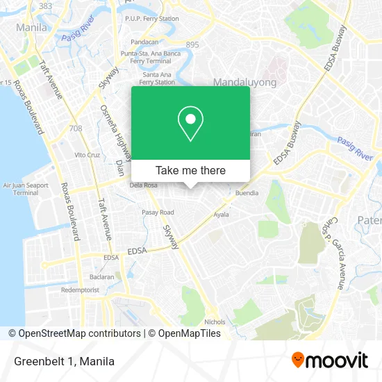 Greenbelt 1 map