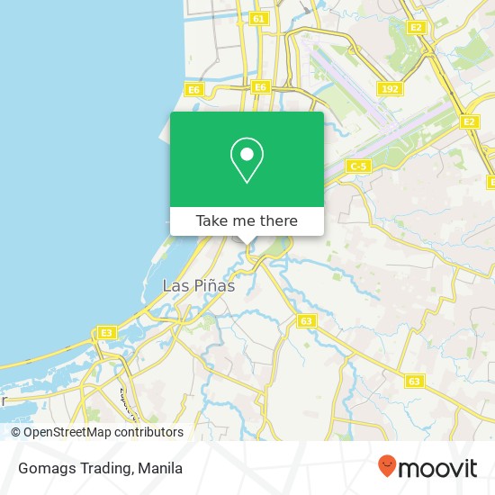 Gomags Trading map