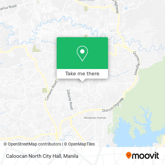 Caloocan North City Hall map