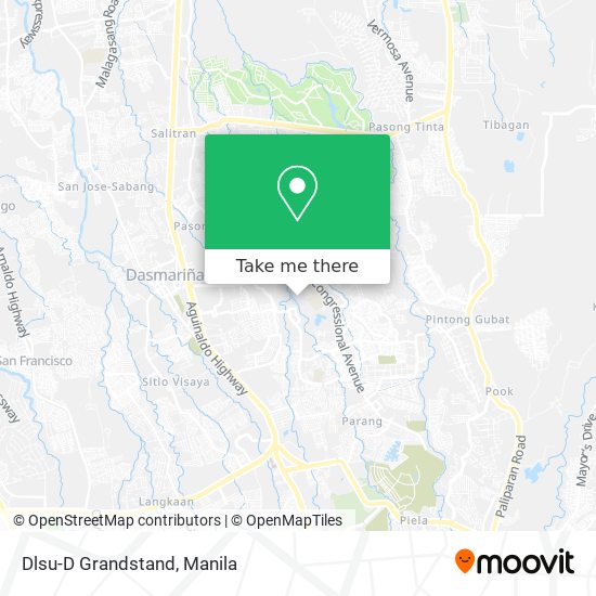 Dlsu-D Grandstand map