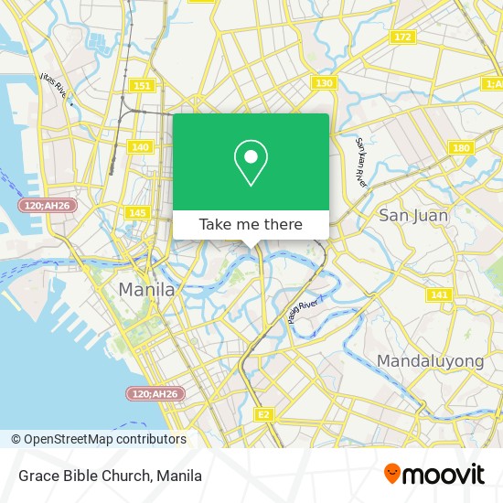 Grace Bible Church map