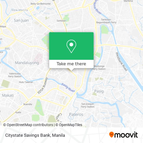 Citystate Savings Bank map