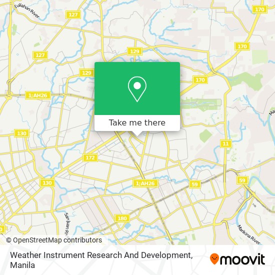 Weather Instrument Research And Development map