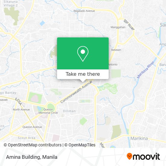 Amina Building map