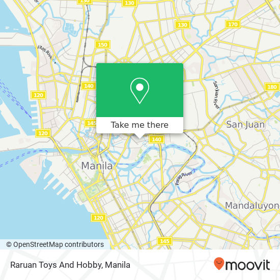 Raruan Toys And Hobby map