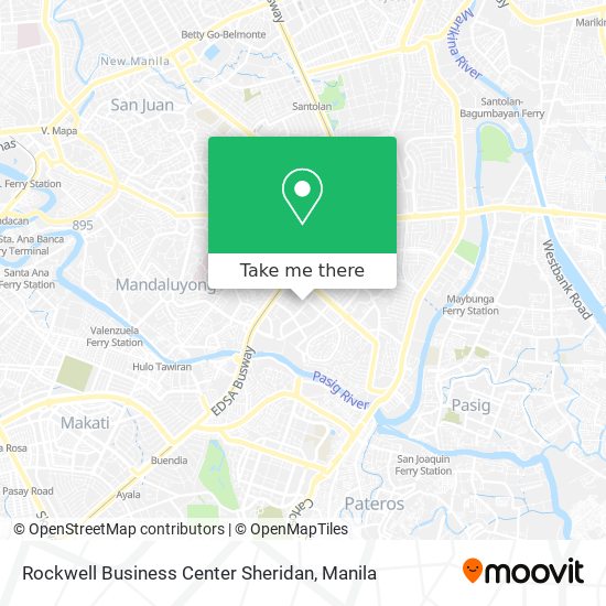 Rockwell Business Center Sheridan map