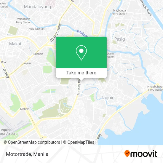 Motortrade map
