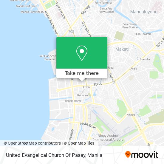 United Evangelical Church Of Pasay map