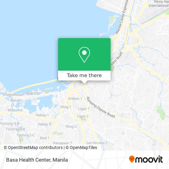 Basa Health Center map