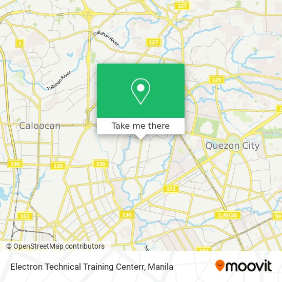 Electron Technical Training Centerr map